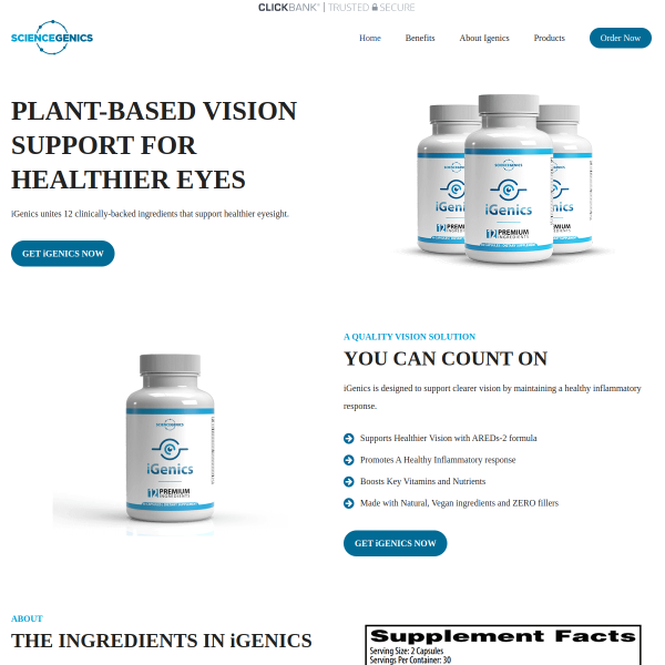 ✨ iGenics - Protect Your Vision – Naturally 👁️✨