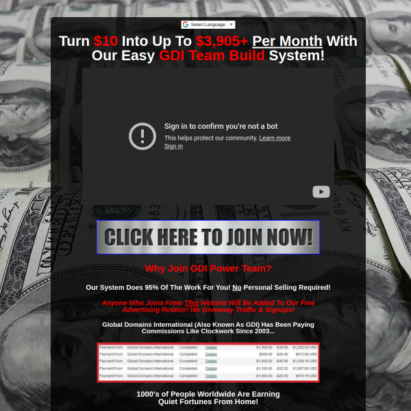 $10.00 global money maker