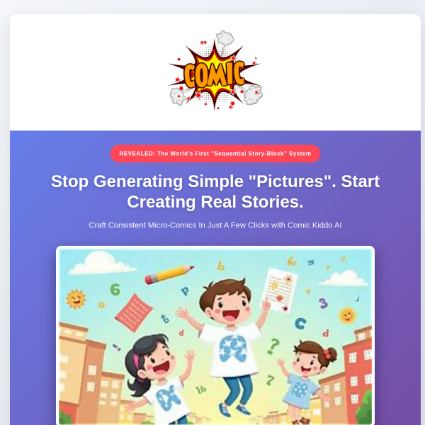 Comic Kiddo AI Comic Creator – Storytelling Tool