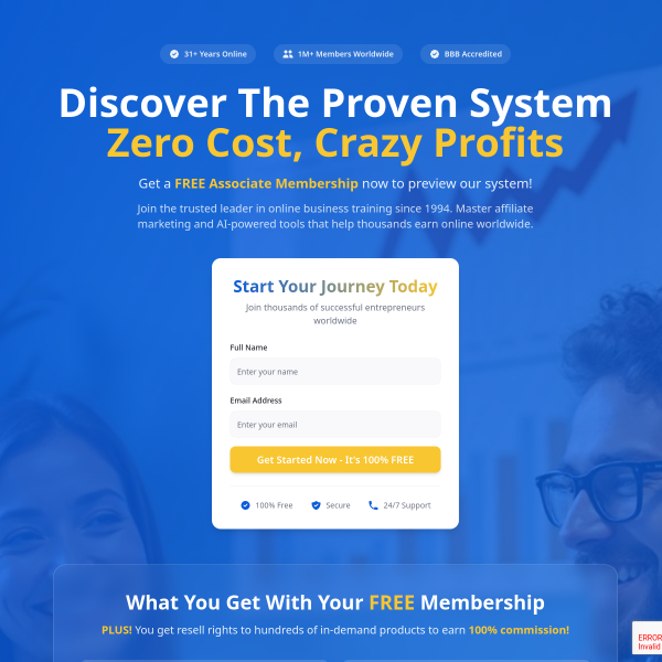 Free Business Setup — Earn Crazy Profits!