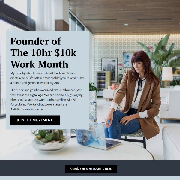 10hr $10k Work Month +Ultimate  Guide To AI