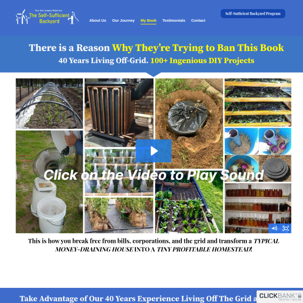 Self Sufficient Backyard for every Independent Homesteader
