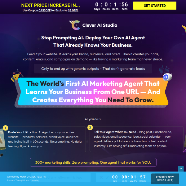 Clever AI Studio Review 2026 – Legit or Scam? Full Demo Inside