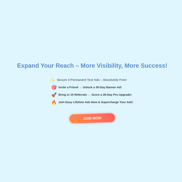 New Affiliate Site Just Launched – Early Access = Huge Perks!