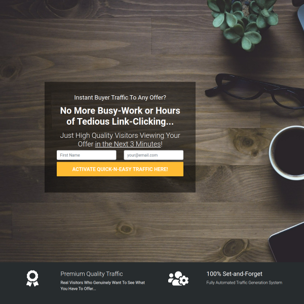Instant Buyer Traffic To Any Offer?