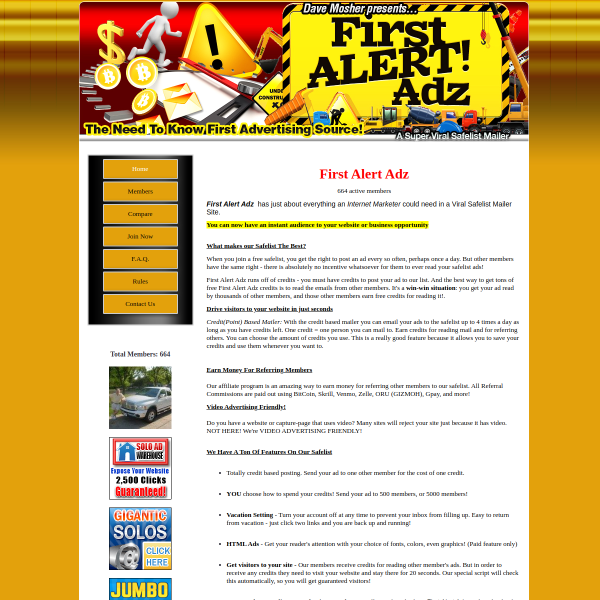 JOIN First Alert Adz