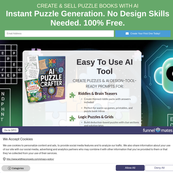 Create & Sell Puzzle Books with AI