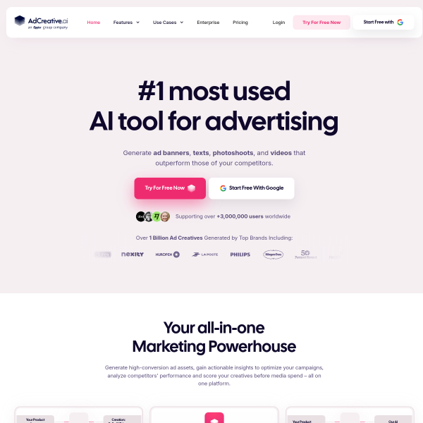 AdCreatives Made Easy – Stunning Ads in Seconds!