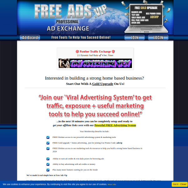 Get Traffic to Your Ads Easily! Check this site out..