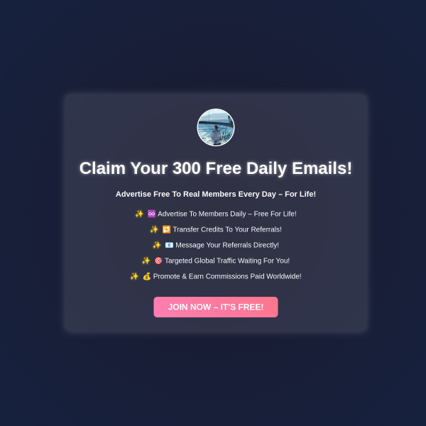 Free to Join – No Cost - No Catch