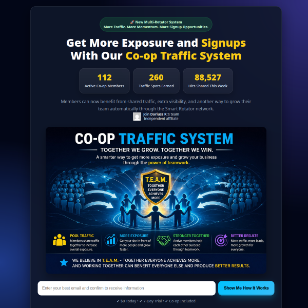 Guaranteed Signups...