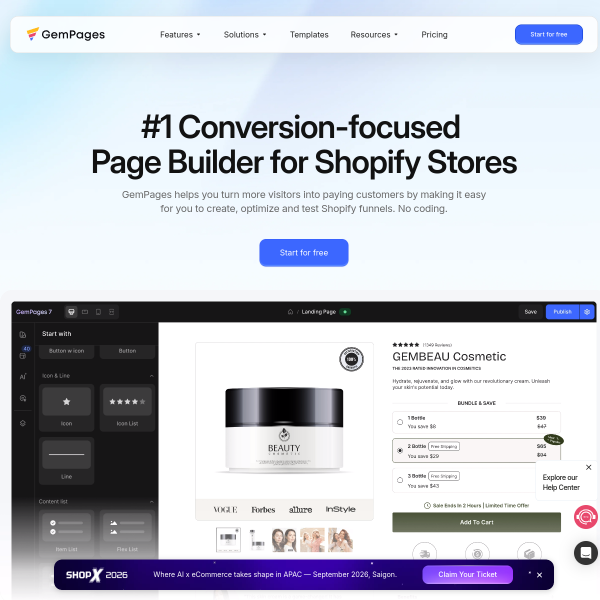 Want to build a professional, high-converting Shopify store without needing to code?