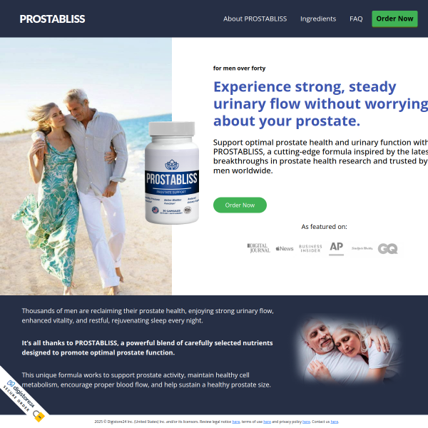 Prostabliss Urinary Health Supplement