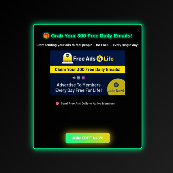 7 Reasons to Join This HOT New Safelist