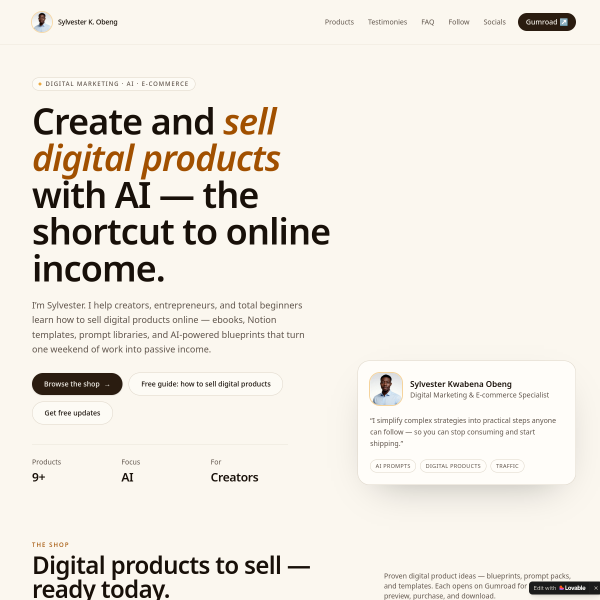 The AI Digital Business Empire