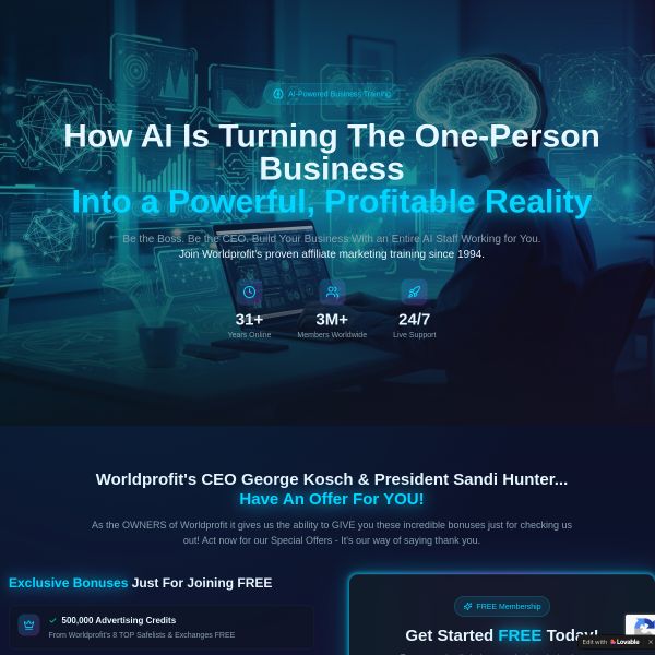🚀 Build Your Business with AI, Traffic, and Proven Training — Free