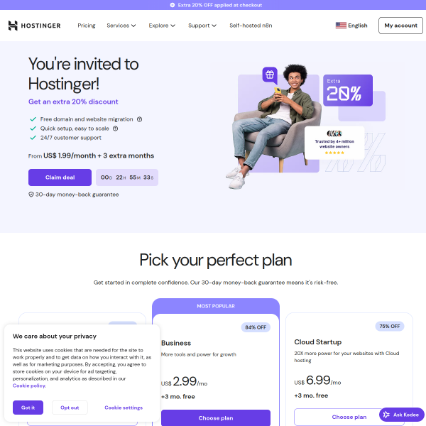 Get a domain to get your website online FAST