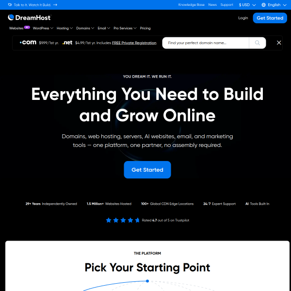 Bring Your Website Dream to Life with DreamHost! 🚀