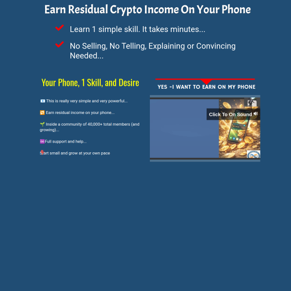 Earn with your phone