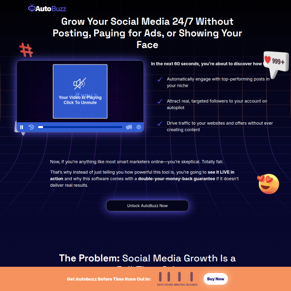 Grow Your Social Media 24/7 Without Posting, Paying for Ads, or Showing Your Face