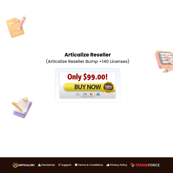 Articalize - 140 Extra Reseller Licenses