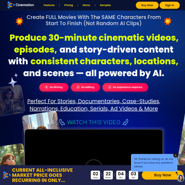 Breakthrough AI Powered Video Movie Maker