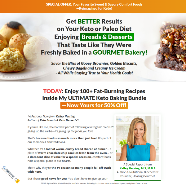The Ultimate Keto Baking Bundle Deliverable