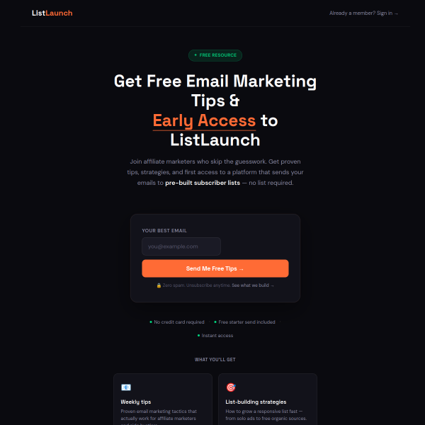 DFY affiliate marketing