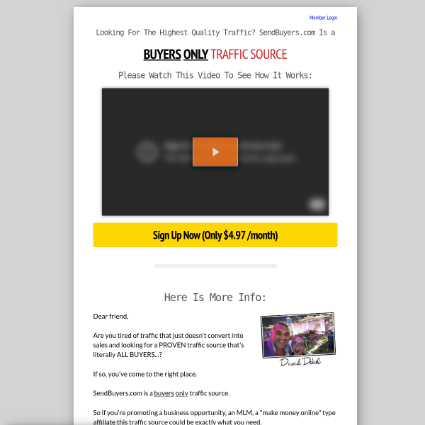 Get Buyer Traffic for Just $4.97/Month!