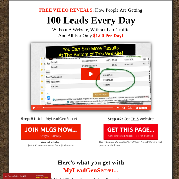 Secret lead system exposed! (Watch the FREE VIDEO)