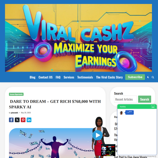 Discover How Sparky AI& WorldProfit =$768,000/Yr