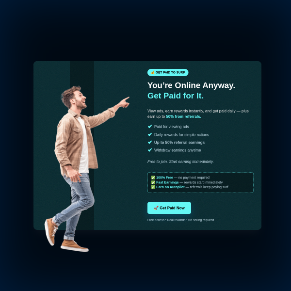 GET PAID TO SURF