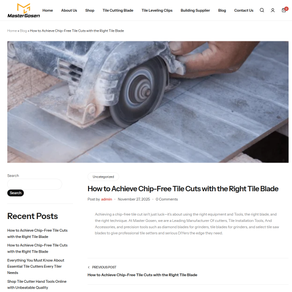 Achieve Perfect Tile Cuts Without Chips – Expert Guide for Precision Work