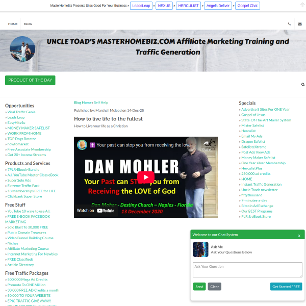 How to live Life to the Fullest