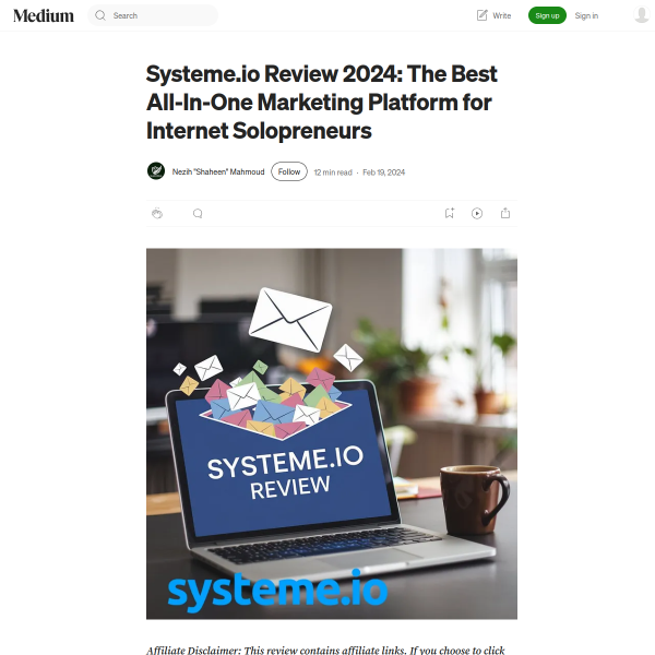 Earn Passive Income with Systeme.io Affiliate Program – 60% Lifetime Commissions!