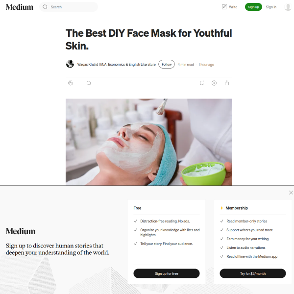 Skin Care Solution.