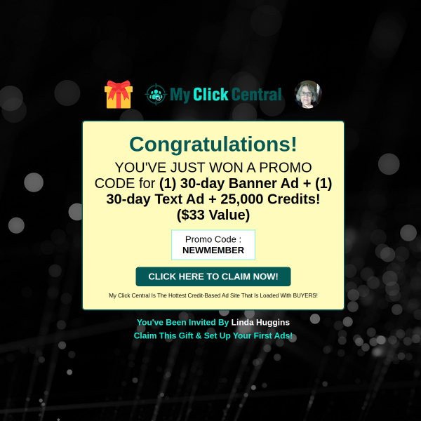 Claim your 3 promo codes right now!