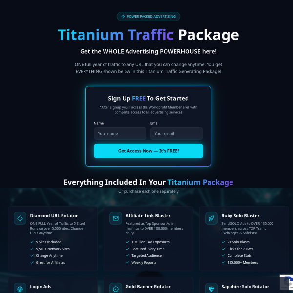 Traffic that delivers