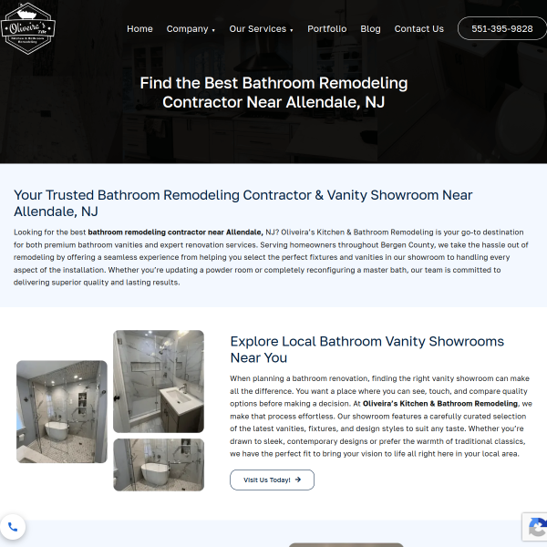 Premium Bathroom Remodeling Contractor in Allendale, NJ – Transform Your Space with OKBR