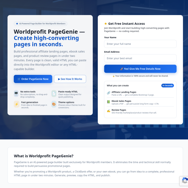 🌟 Turn Any Affiliate Link into a Professional Page