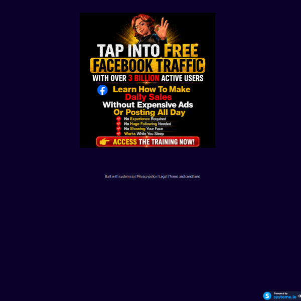 🟢 Tap Into FREE Facebook Traffic