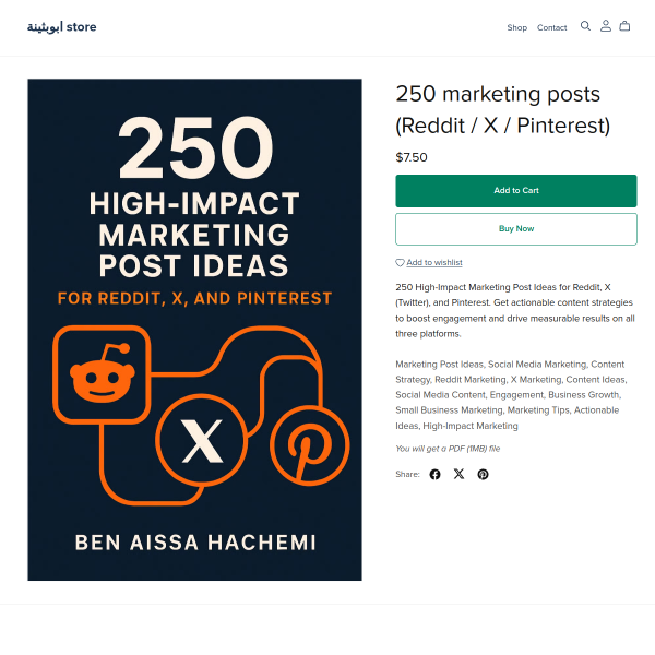 250 marketing posts (Reddit / X / Pinterest)