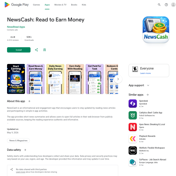 Read News & Earn Rewards Every Day!