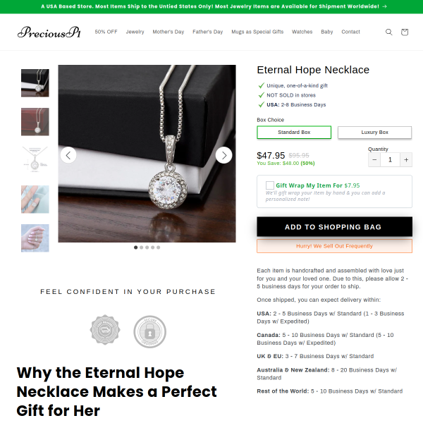 Eternal Hope Necklace