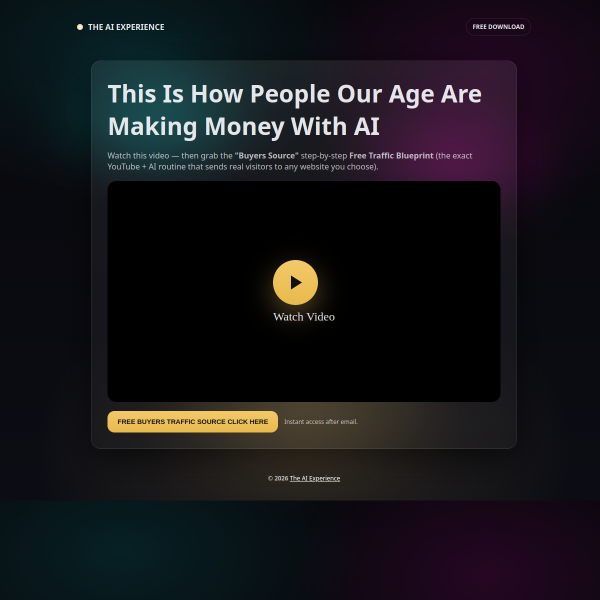 The AI Experience Has Arrived