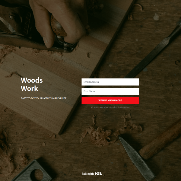Diy project on wood works