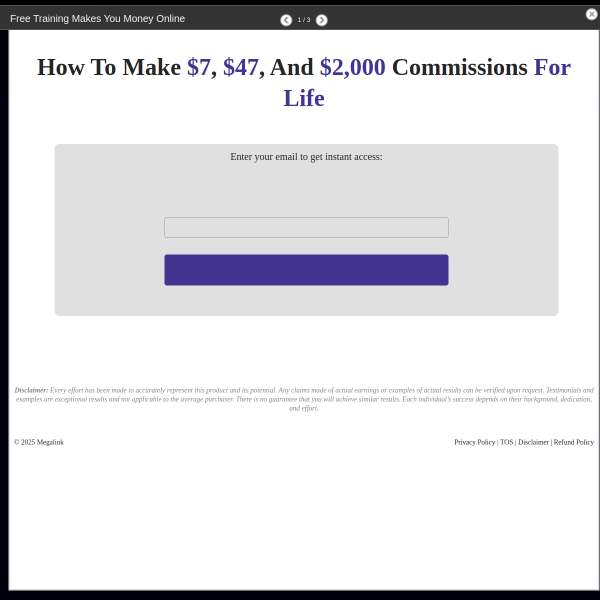 3 Money Makers Plus FREE Advertising