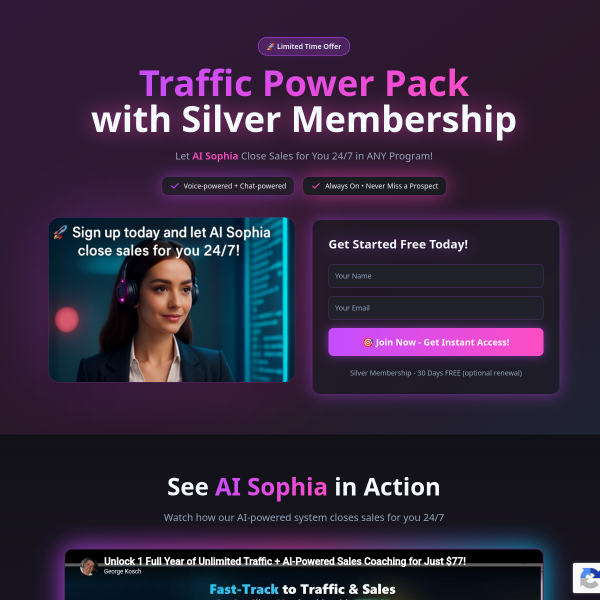 Here Is Your Fast-Track to Traffic & Sales