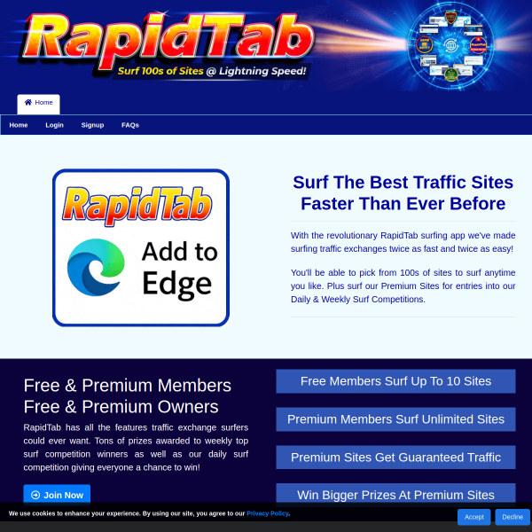 Surf 100s Of TEs @ Lightning Speed⚡