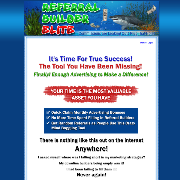 You're Leaking Commissions! Plug Those Holes!